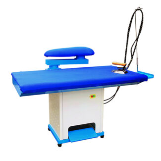 Multi-function Vacuum Iron Table with Handle Commercial Laundry machine with Steam Table