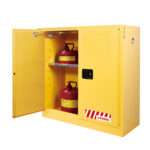 SYSBEL FM and CE Approved 90 Gal Flammable Liquid and Chemicals Safety Storage Cabinets 340L